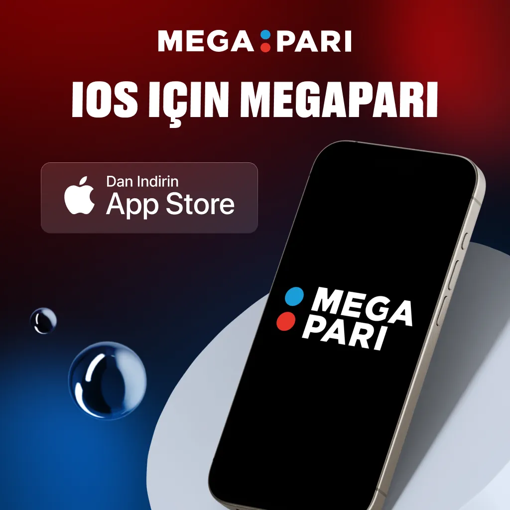 Megapari iOS Uygulaması iPhone için Megapari mobil bahis uygulaması